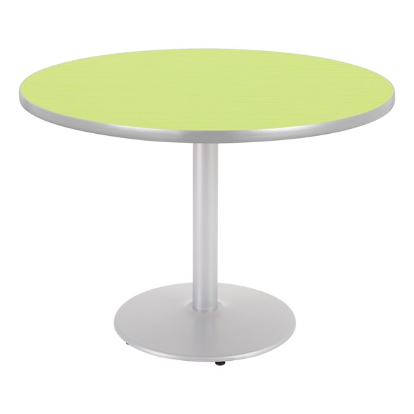 Round Pedestal CafÃ© Table w/ Round Base