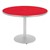 Round Pedestal Café Table w/ Round Base