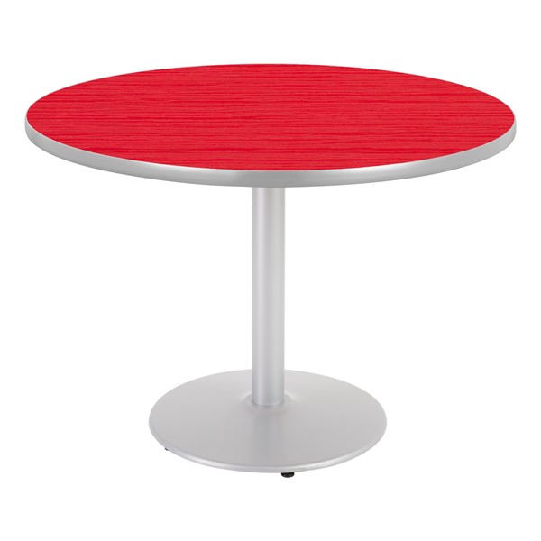 Round Pedestal CafÃ© Table w/ Round Base