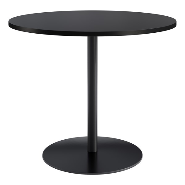 Round Pedestal Bar-Height CafÃ© Table w/ Round Base (48" Diameter x 42" H)