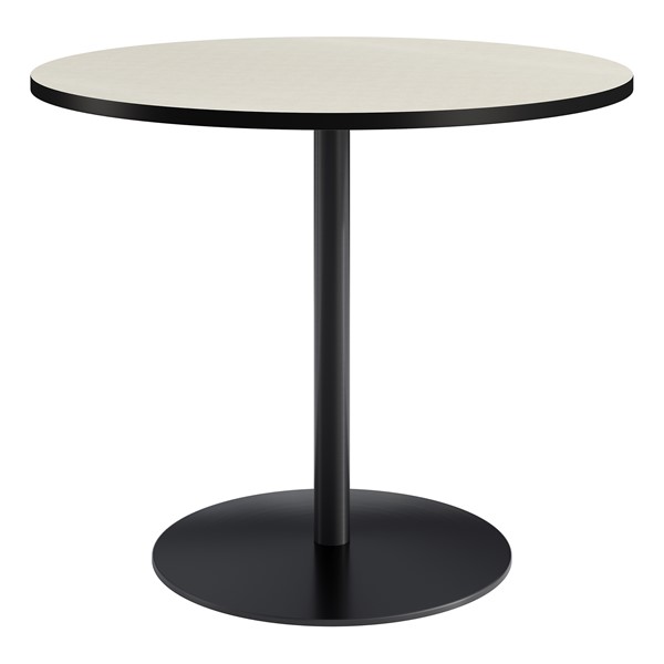 Round Pedestal Bar-Height CafÃ© Table w/ Round Base (48" Diameter x 42" H)