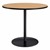 Round Pedestal Bar-Height Café Table w/ Round Base