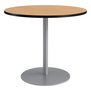 Round Pedestal Bar-Height CafÃ© Table w/ Round Base (48" Diameter x 42" H)