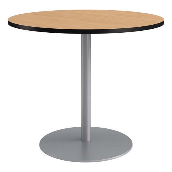 Round Pedestal Bar-Height CafÃ© Table w/ Round Base (48" Diameter x 42" H)