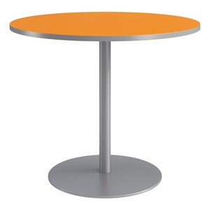 Round Pedestal Bar-Height CafÃ© Table w/ Round Base (48" Diameter x 42" H)