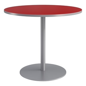 Round Pedestal Bar-Height CafÃ© Table w/ Round Base (48" Diameter x 42" H)