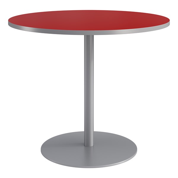 Round Pedestal Bar-Height CafÃ© Table w/ Round Base (48" Diameter x 42" H)