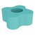 Shapes Series II Vinyl Soft Seating - 4 Point Gear Shape (18" H) - Turquoise