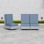 Outdoor Soft Seating Armless Chair