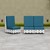 Outdoor Soft Seating Armless Chair