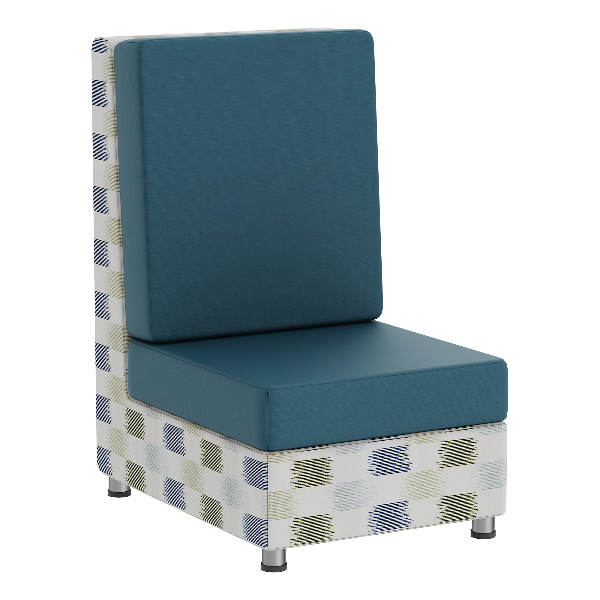 Outdoor Soft Seating Armless Chair