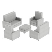 Outdoor Four-Piece Seating Area