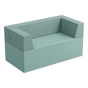 Modern Low Back Soft Seating Sofa