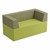 Modern Low Back Soft Seating Sofa