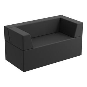 Modern Low Back Soft Seating Sofa