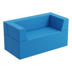 Modern Low Back Soft Seating Sofa