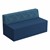 Modern Low Back Soft Seating Sofa w/o Arms