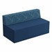 Modern Low Back Soft Seating Sofa w/o Arms