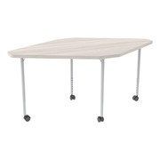 Structure Series Large Diamond Mobile Collaborative Table