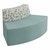Modern Low Back Soft Seating Outer Curve w/o Arms
