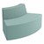 Modern Low Back Soft Seating Outer Curve w/o Arms