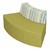 Modern Low Back Soft Seating Outer Curve w/o Arms