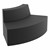 Modern Low Back Soft Seating Outer Curve w/o Arms