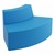 Modern Low Back Soft Seating Outer Curve w/o Arms