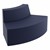 Modern Low Back Soft Seating Outer Curve w/o Arms