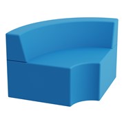 Modern Low-Back Soft Seating Corner Sofa