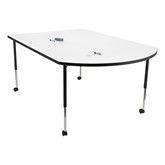 Structure Series Workaround Mobile Collaborative Whiteboard Table