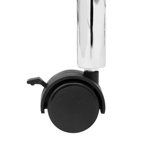 Structure Series Crescent & Cog Mobile Collaborative Table w/ Whiteboard Top Set - Caster