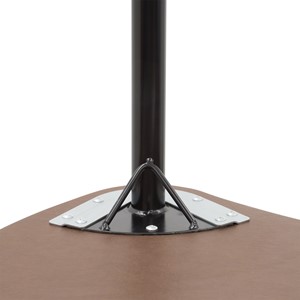 Structure Series Crescent & Cog Mobile Collaborative Table w/ Whiteboard Top Set - Frame