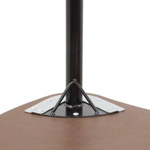 Structure Series Bow Tie Mobile Collaboration Table w/ Laminate Top - Frame