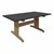 Art Table w/ Black High-Pressure Laminate Top