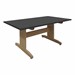 Art Table w/ Black High-Pressure Laminate Top