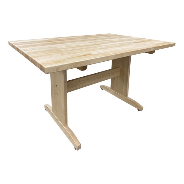 Art Table w/ Hard Maple Top (42" W x 60" L x 36" H)