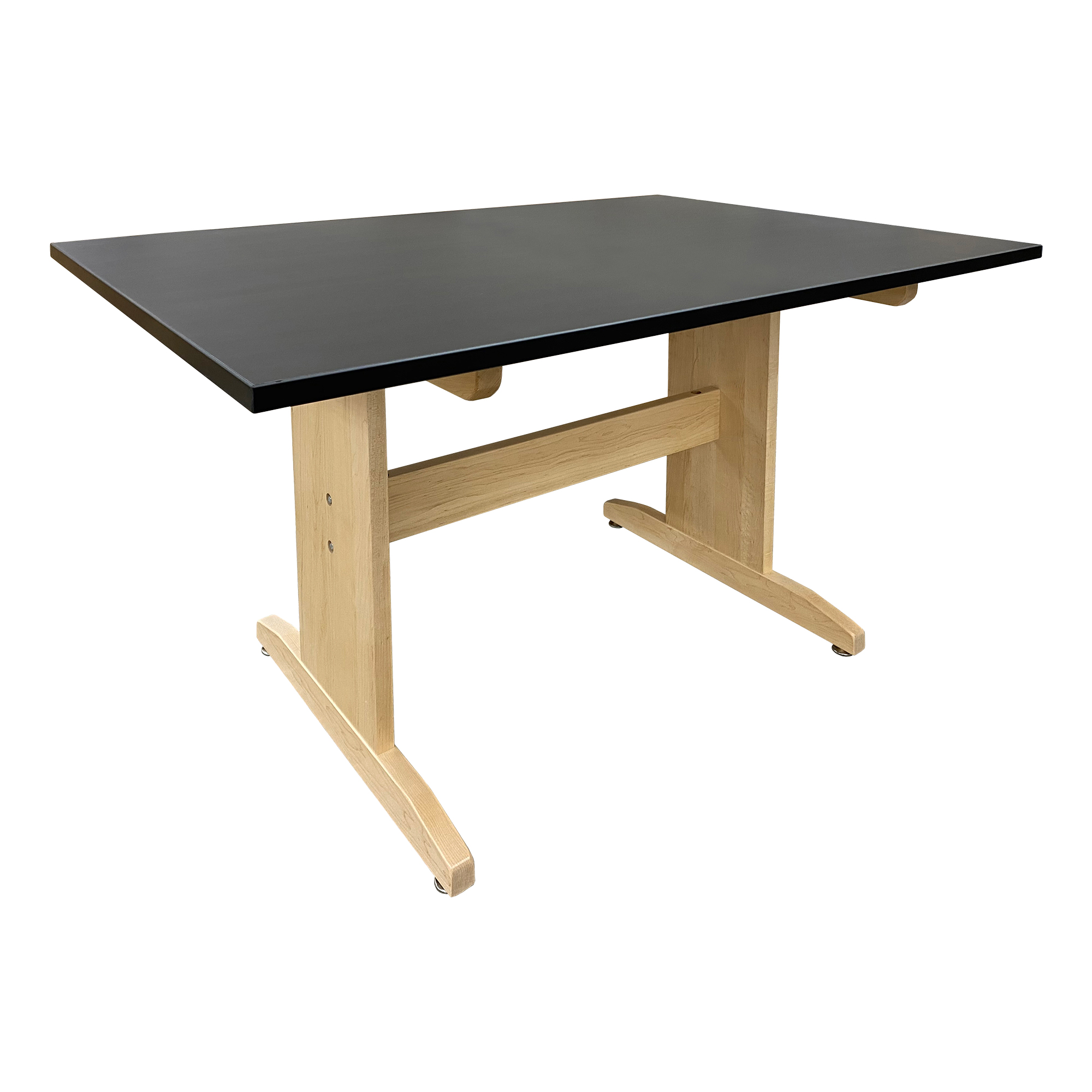 Art Table w/ Black High-Pressure Laminate Top