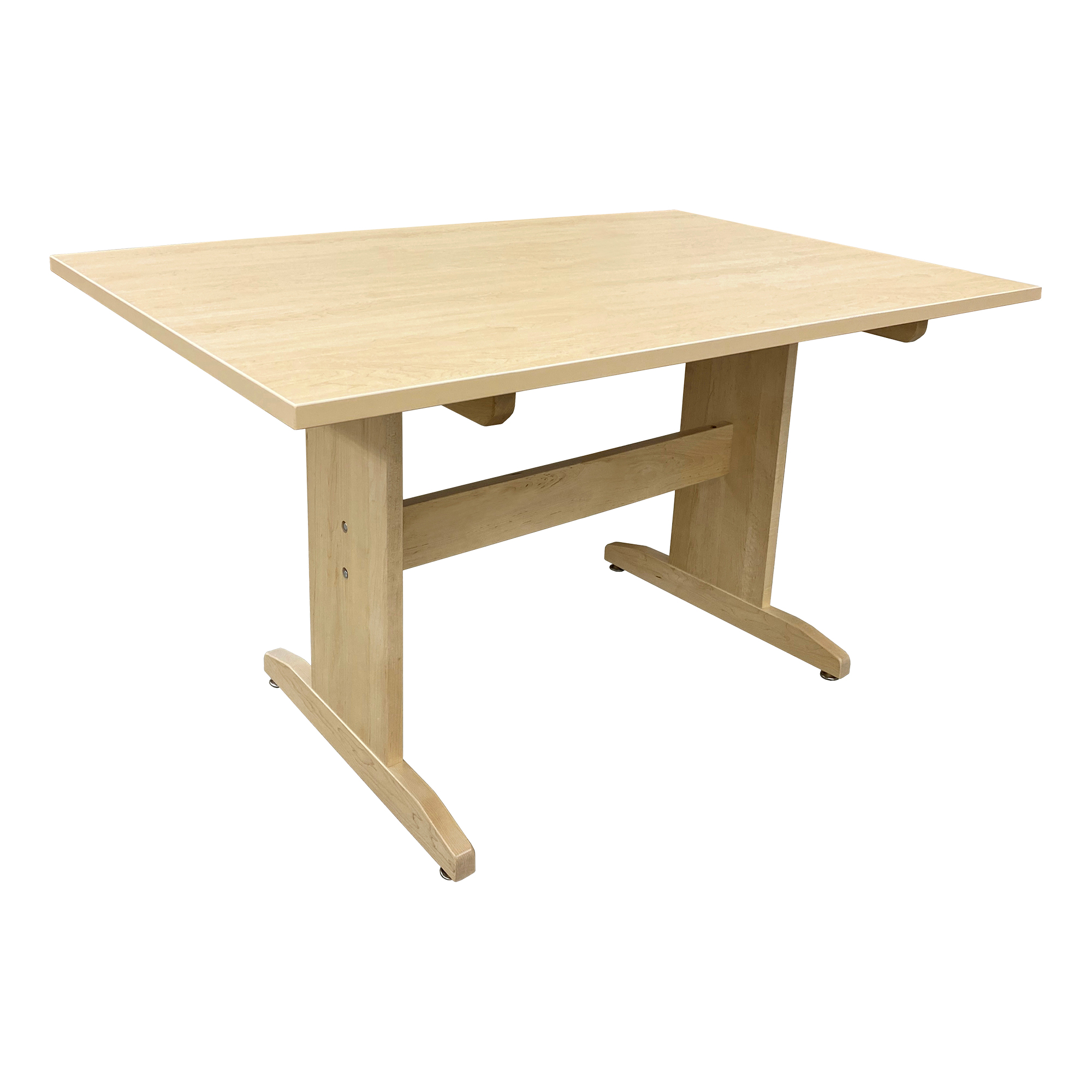Art Table w/ Maple Grain High-Pressure Laminate Top