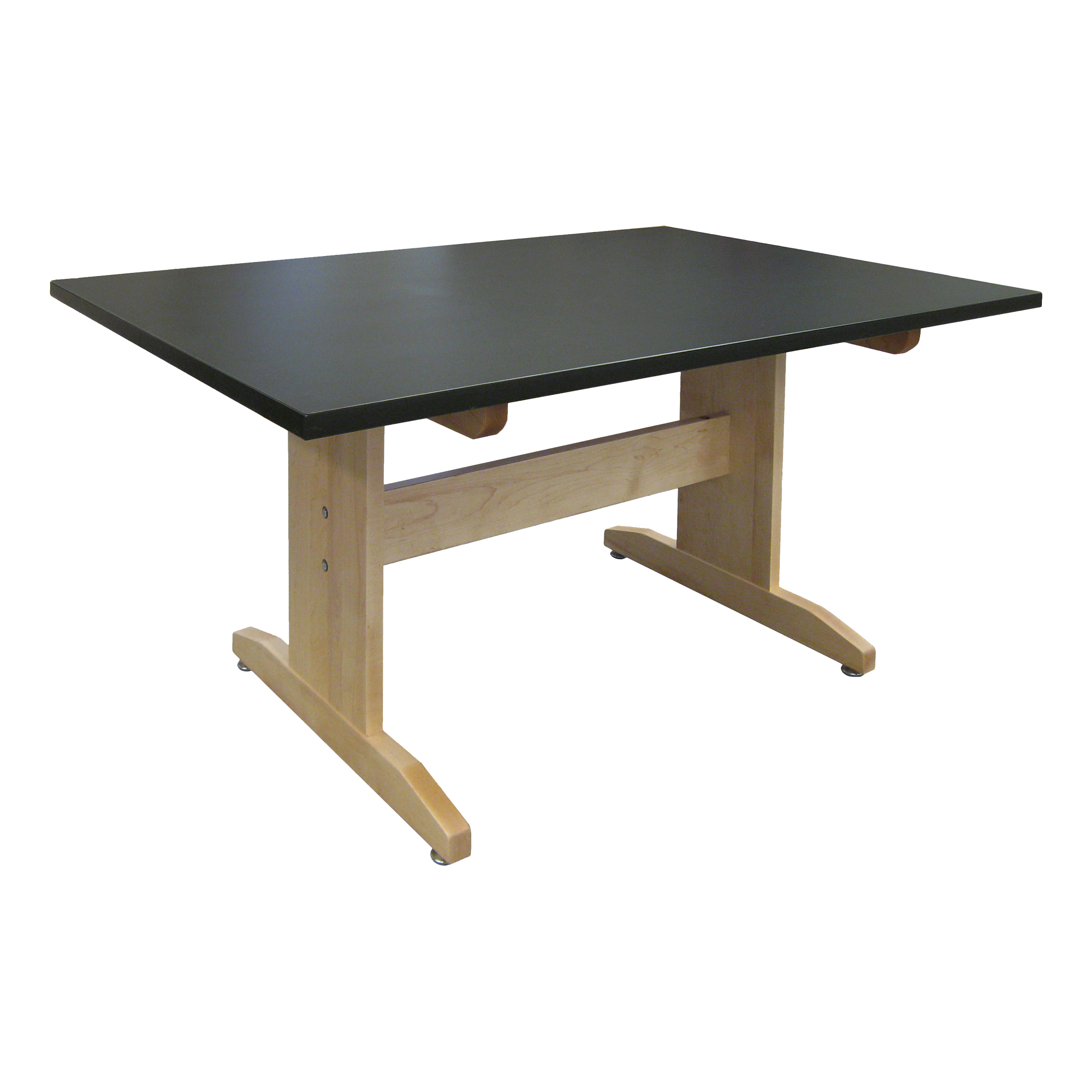 Art Table w/ Black High-Pressure Laminate Top
