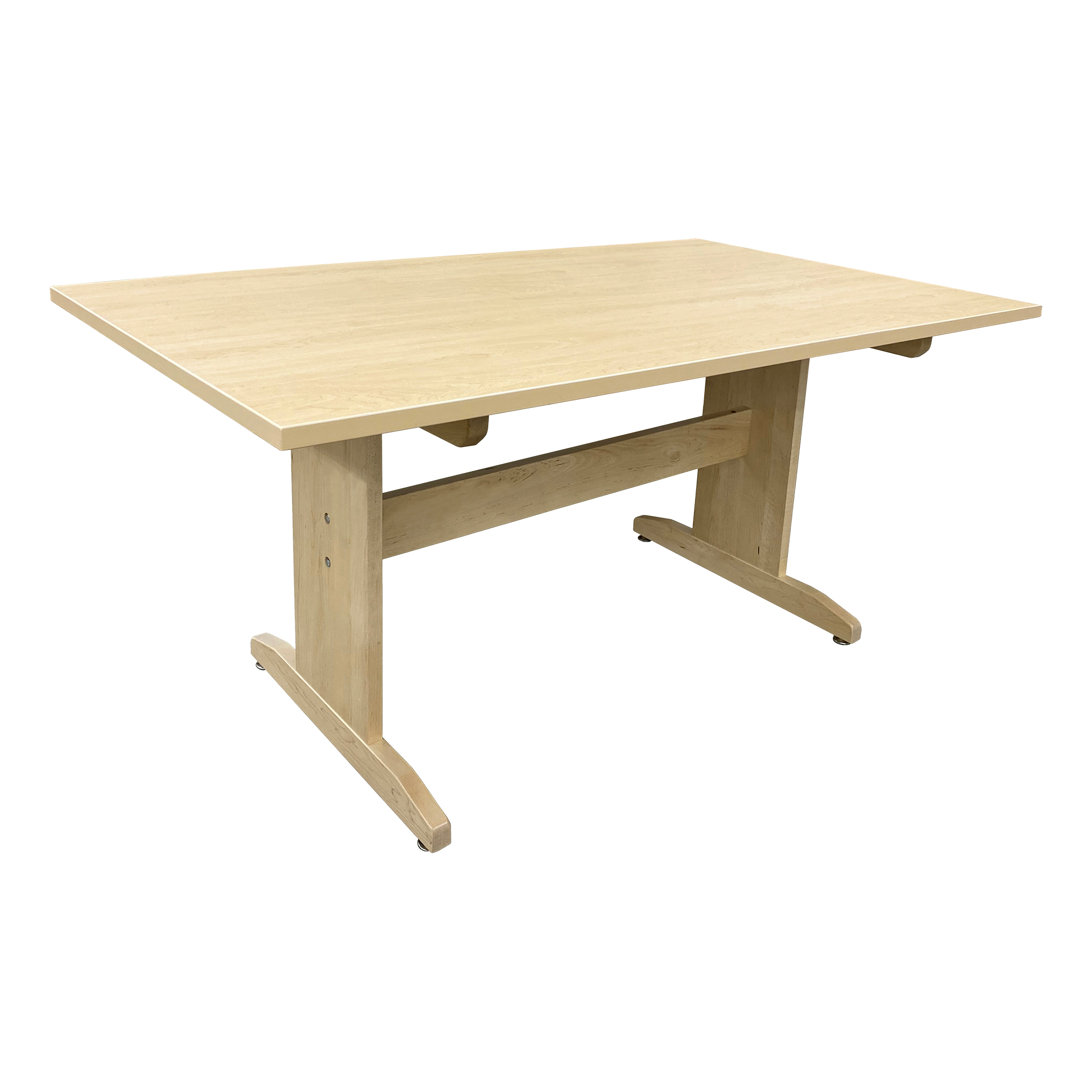 Art Table w/ Maple Grain High-Pressure Laminate Top