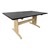 Art Table w/ Black High-Pressure Laminate Top
