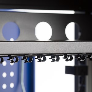 Shapes Series 30-Device Charging Cart w/ Electronic Lock & Pull-Out Shelves - Wire Management