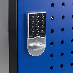 Shapes Series 30-Device Charging Cart w/ Electronic Lock & Pull-Out Shelves - Lock