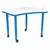 Accent Series Amoeba Collaborative Table w/ Whiteboard Top