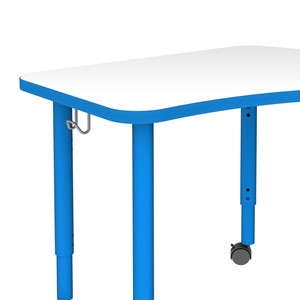 Accent Series Amoeba Collaborative Table w/ Whiteboard Top