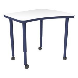 Accent Series Amoeba Collaborative Table w/ Whiteboard Top