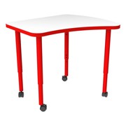 Accent Series Preschool Amoeba Collaborative Table w/ Whiteboard Top