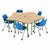 Accent Series Amoeba Collaborative Table - Set of Five