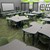 Accent Series Amoeba Collaborative Table - Classroom Setting